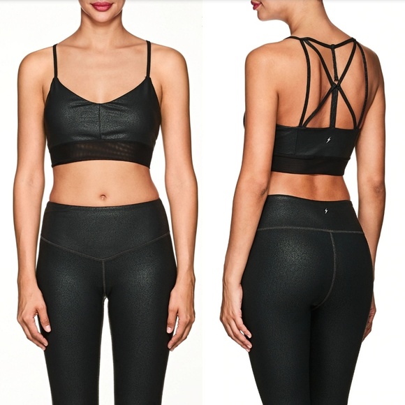 Electric Yoga Other - ELECTRIC YOGA Black Sports Bra